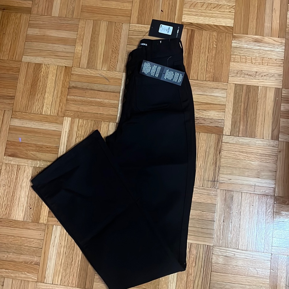 Black flair jeans